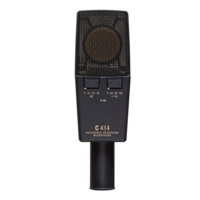 C414 XLII LARGE DIAPHRAGM STUDIO MICROPHONE FOR SOLO VOCALS & SOLO INSTRUMENTS